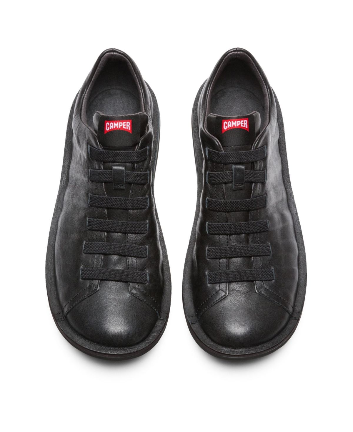 Men's Beetle Leather Sneakers - Black