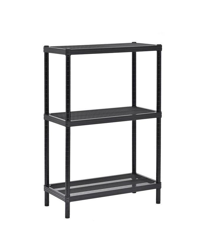 Edsal 3Tier Mesh Shelving Unit Macy's