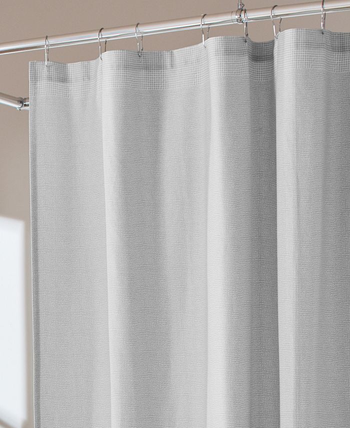 ED Ellen Degeneres Textured Block Shower Curtain Macy's