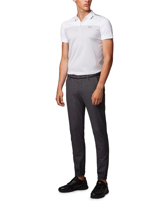 Hugo Boss BOSS Men's Cuffed SlimFit Trousers Macy's