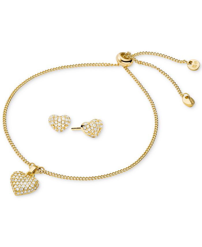 Michael kors heart slider bracelet on sale