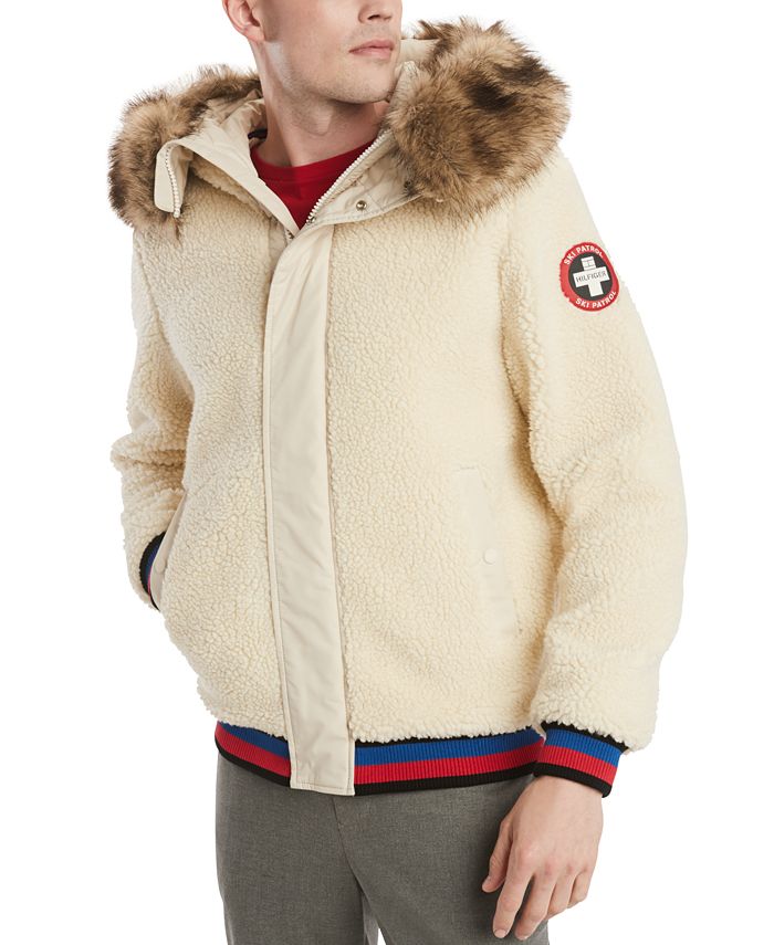 Tommy Hilfiger Men's Jowen Hooded Fleece Snorkel Jacket with Removable