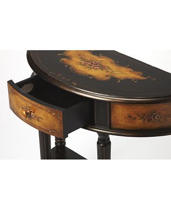 Butler - Mozart Demilune Console Table, Quick Ship