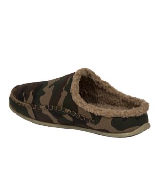 Slipperooz Men's Nordic S.U.P.R.O. Sock Cushioned Indoor Outdoor Clog Slipper