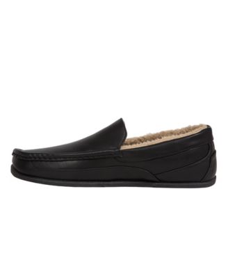 Slipperooz Men's Spun Indoor Outdoor S.U.P.R.O. Sock Cozy Moccasin Slipper