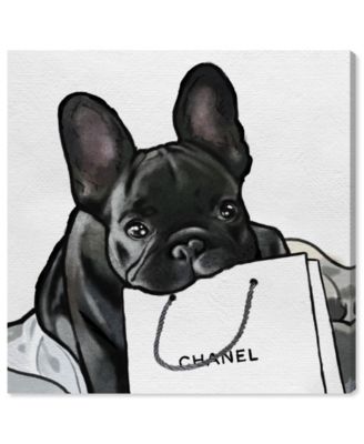 French French French Canvas Art - 16" x 16" x 1.5"