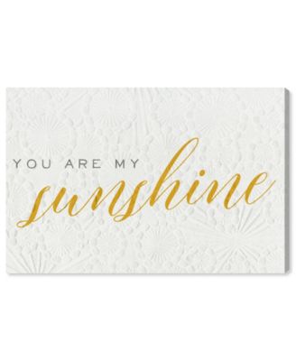 You Are My Sunshine Canvas Art - 10