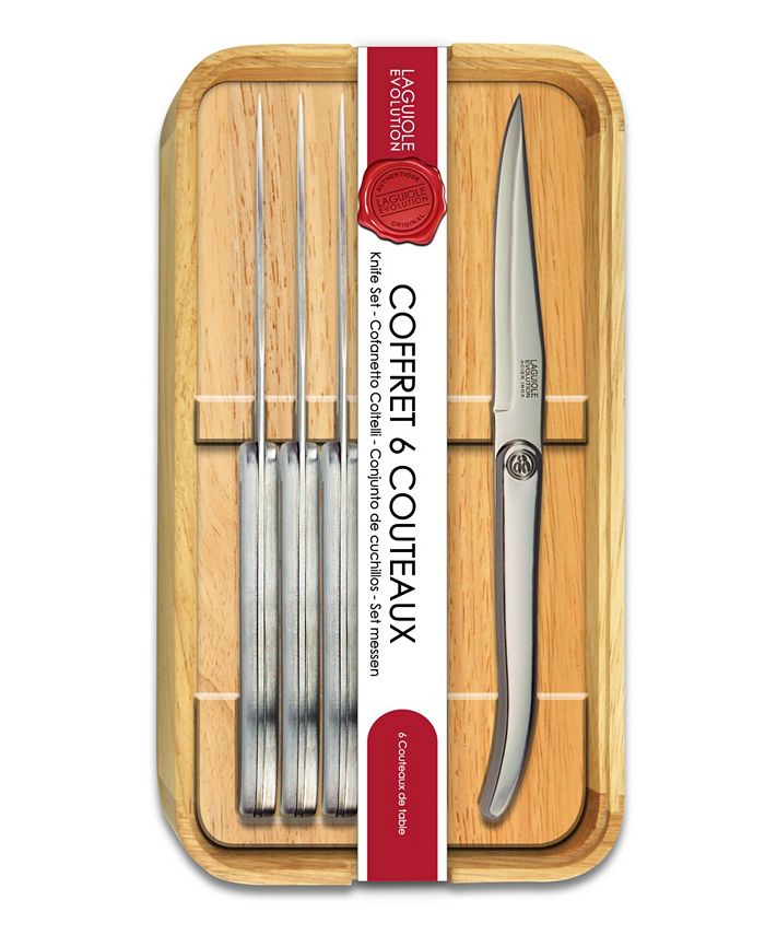 Laguiole Evolution Laguiole Intuition 6 Piece Steak Knife Set Macy's