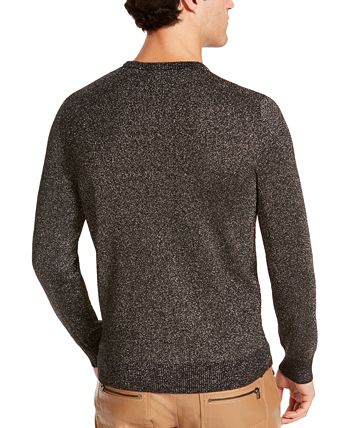 I.N.C. International Concepts INC International Concepts Men's Cashmere  Mixed-Stitch Turtleneck Sweater, Created for Macy's - Macy's