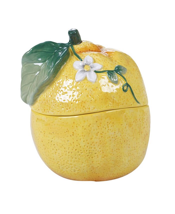 Certified International - Citron 3-D Lemon Covered Bowl