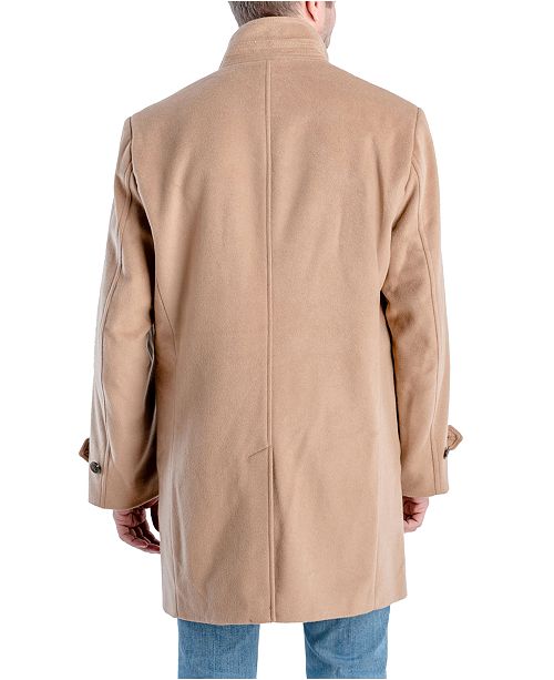 London Fog Men S Clark Classic Fit Top Coat Reviews Coats