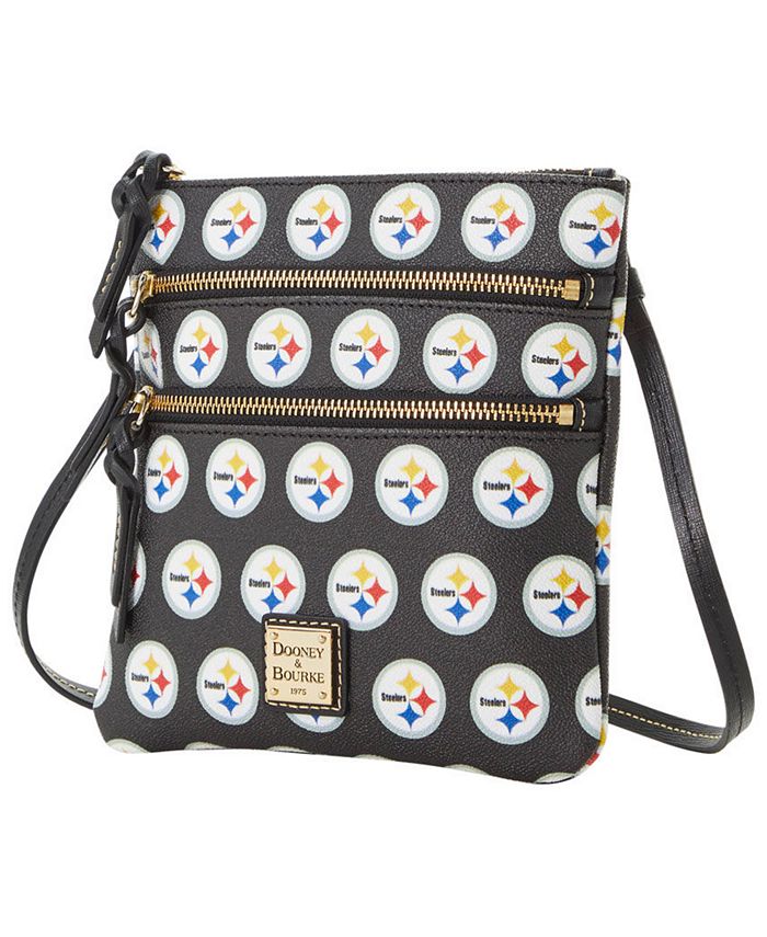 Dooney Bourke Pittsburgh Steelers Saffiano Triple Zip Crossbody