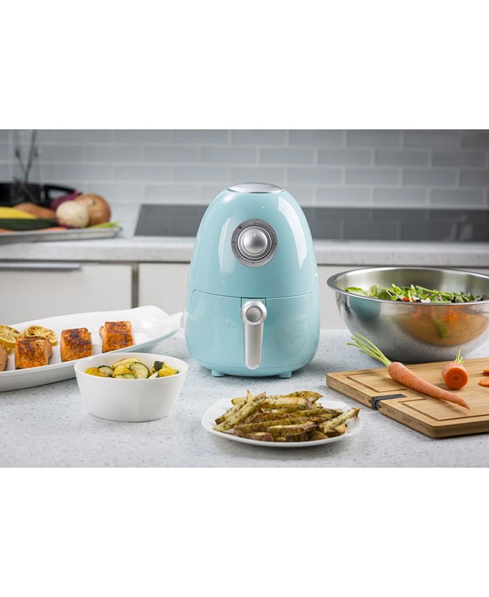 Modernhome 2.1Qt Compact Air Fryer with Color Recipe Book Macy