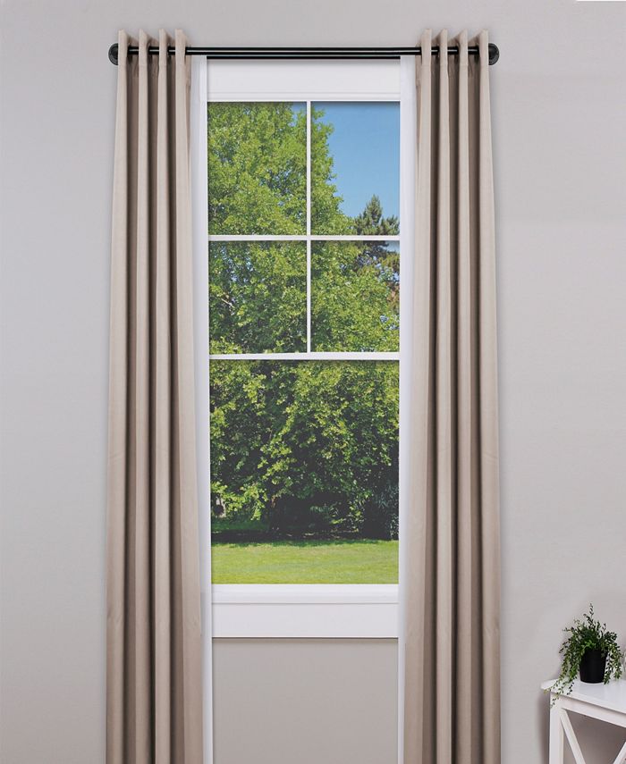 Sun Zero Bronn 36"66" Wrap Around Double Curtain Rod Macy's