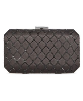 black sparkly clutch