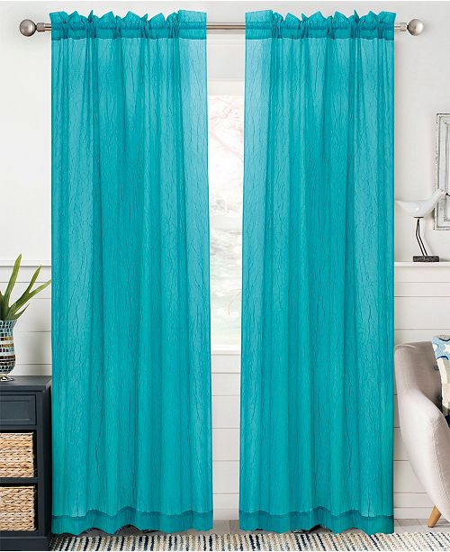 Fiesta 50 X 84 Sheer Curtain Panel Reviews Window Treatments
