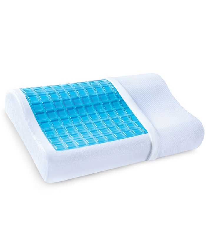 PharMeDoc Memory Foam Pillow with Cooling Gel Bed Pillow Macy s
