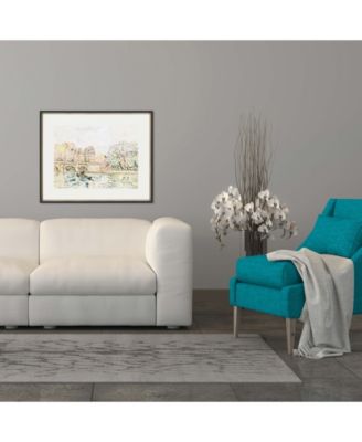 Paragon Paris Le Place Dauphine Framed Wall Art, 28" x 34"