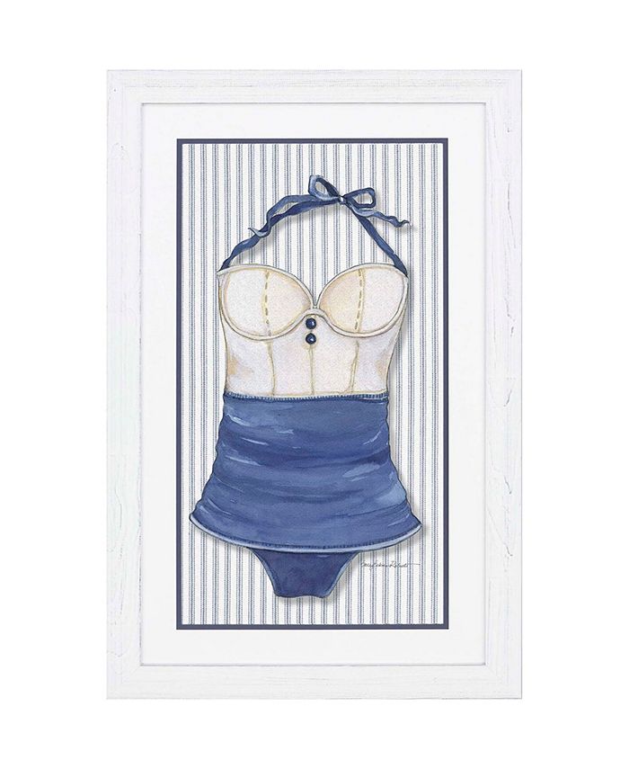 Paragon Picture Gallery Paragon Vintage-like Swimsuit 2 Framed Wall Art ...