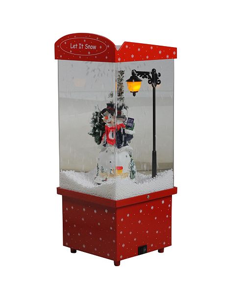 Northlight 16 25 Lighted Musical Let It Snow Snowman Christmas