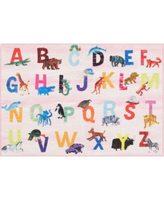 Elementary Alphabet Decorative Pink 6'6