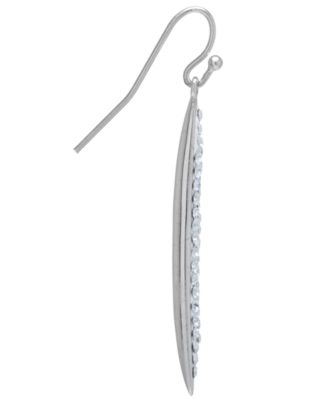 Giani Bernini Crystal Pav&eacute; Drop Earrings in 14k Gold-Plated Sterling Silver