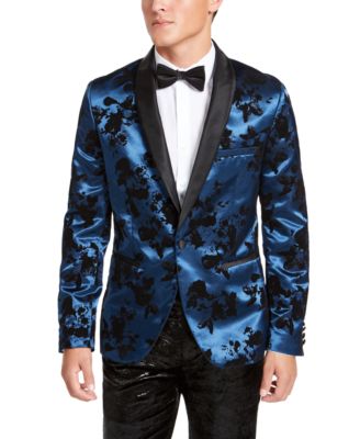 satin blazer men