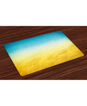 Ambesonne Place Mats Set of 4