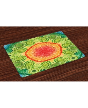 Ambesonne Ethnic Place Mats Set of 4