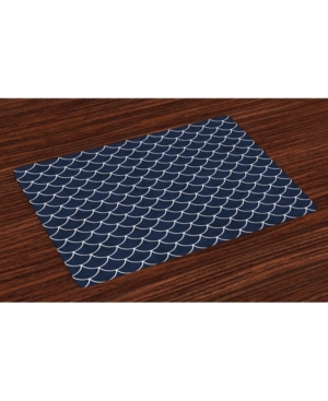 Ambesonne Place Mats Set of 4