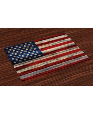 Ambesonne 4th of July Place Mats Set of 4