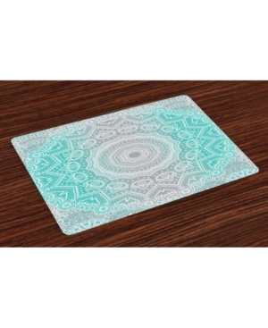 Ambesonne Place Mats Set of 4