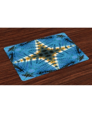 Ambesonne Ethnic Place Mats Set of 4