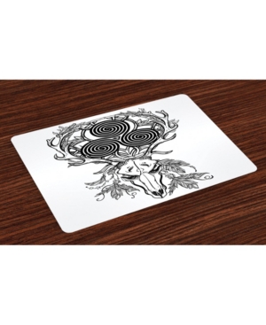 Ambesonne Celtic Place Mats Set of 4