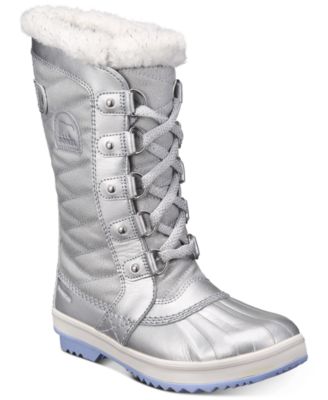 macys silver boots