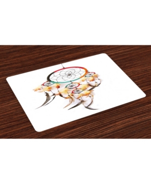 Ambesonne Tribal Place Mats Set of 4