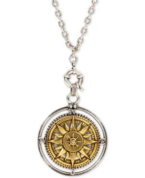 image of Patricia Nash Two-Tone Compass 30