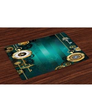 Ambesonne Industrial Place Mats Set of 4