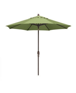 Patio Umbrella Outdoor Bronze 9' Auto-Tilt Quick Ship