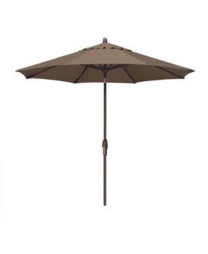 Patio Umbrella Outdoor Bronze 9' Auto-Tilt Quick Ship