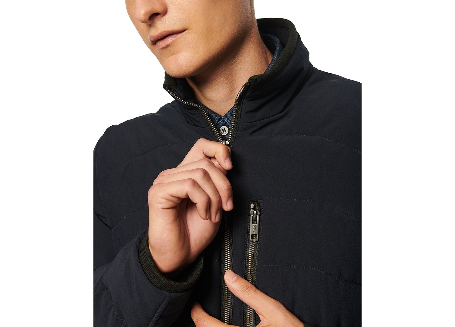 Men's Carlisle Stretch Packable Moto Jacket
