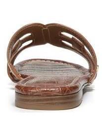 Bay Slip-On Flat Leather Casual Sandals