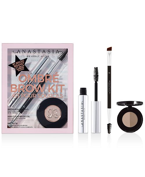 Anastasia Beverly Hills 3 Pc Ombre Brow Kit Reviews Makeup