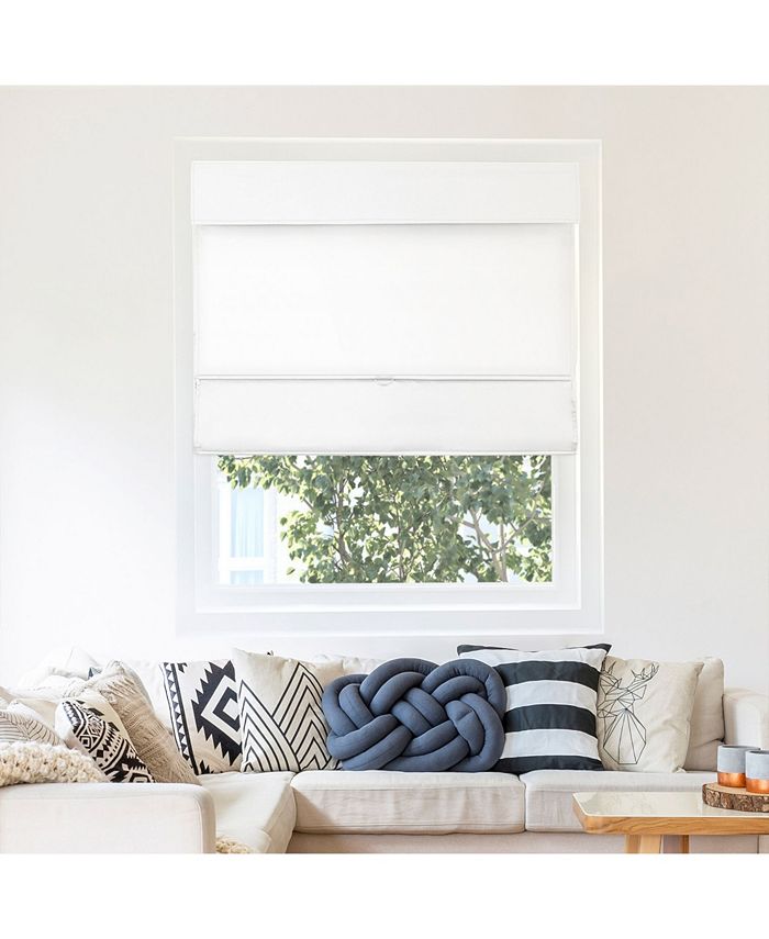 Chicology Cordless Roman Shades, Privacy Fabric Window Blind