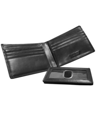 Men's Boulder Collection RFID Secure Billfold with Removable Left Wing Passcase