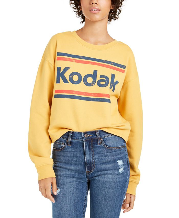 Love Tribe Juniors' Kodak Cropped Graphic Sweatshirt & Reviews 
