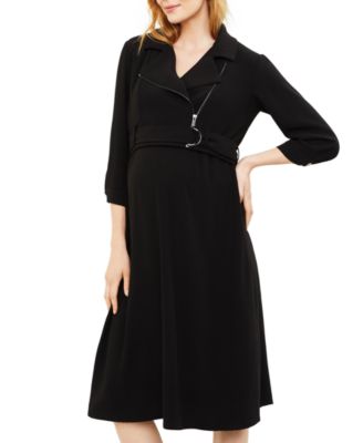 Seraphine - Maternity Nursing Belted Dress
