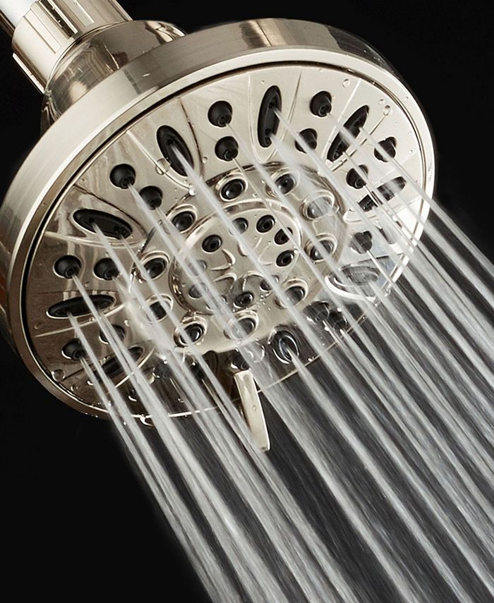 Aquadance HighPressure Luxury 6setting Shower Head with Pause Mode