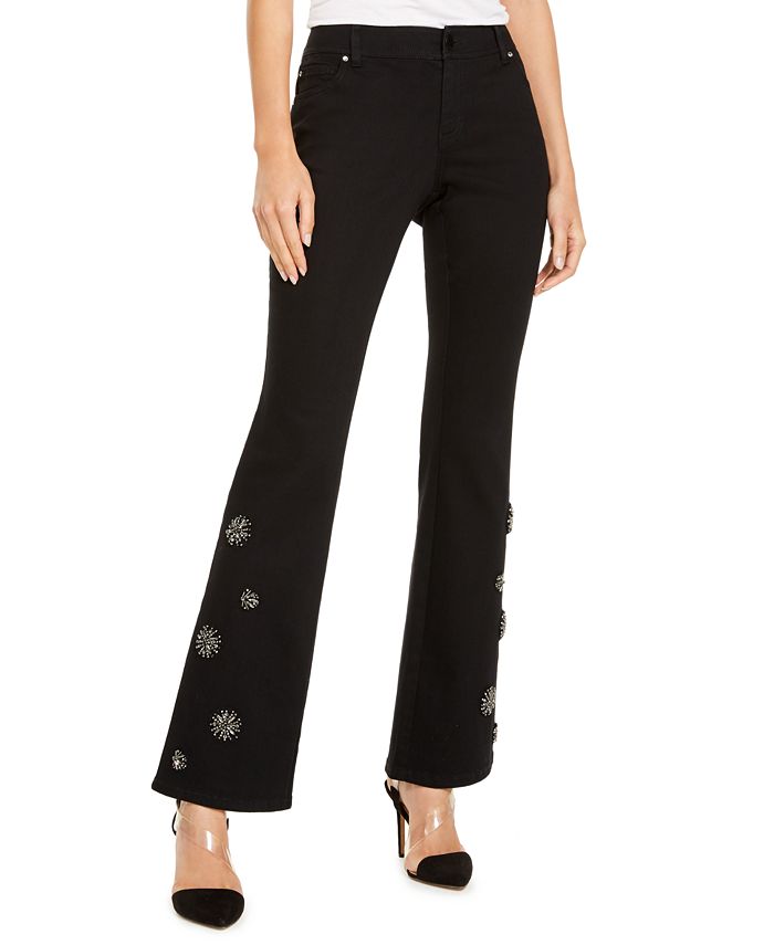INC International Concepts INC Embellished Bootcut Jeans, Created for ...
