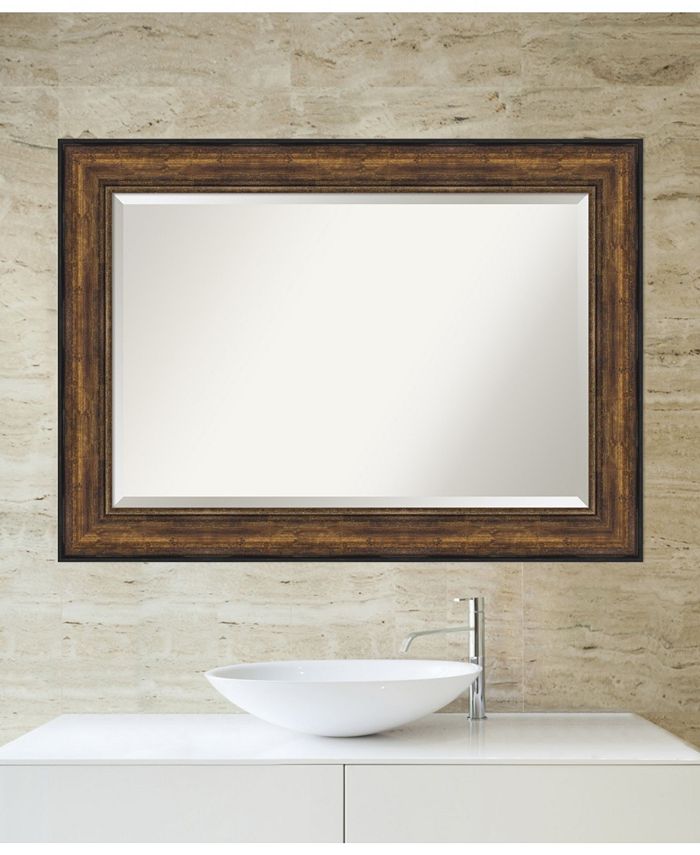 Amanti Art Ballroom Framed Bathroom Vanity Wall Mirror, 43.5" x 31.50